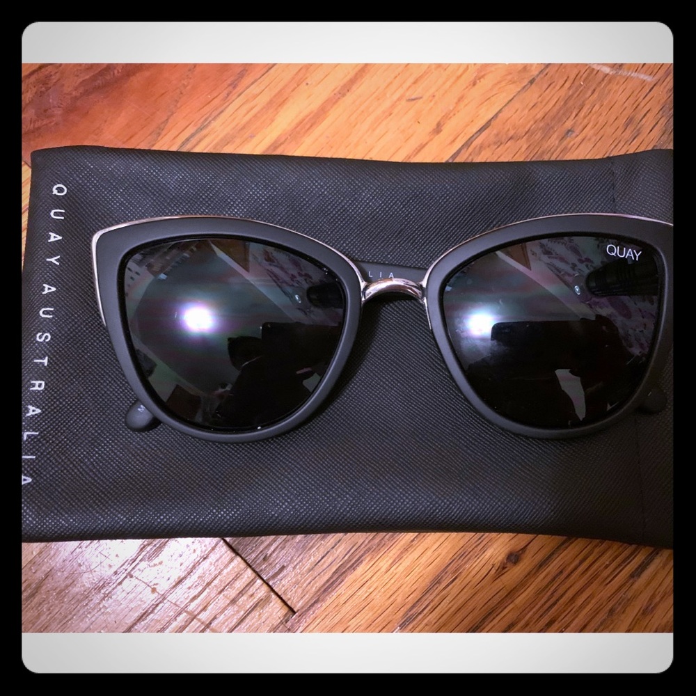 Quay Australia sunglasses and case